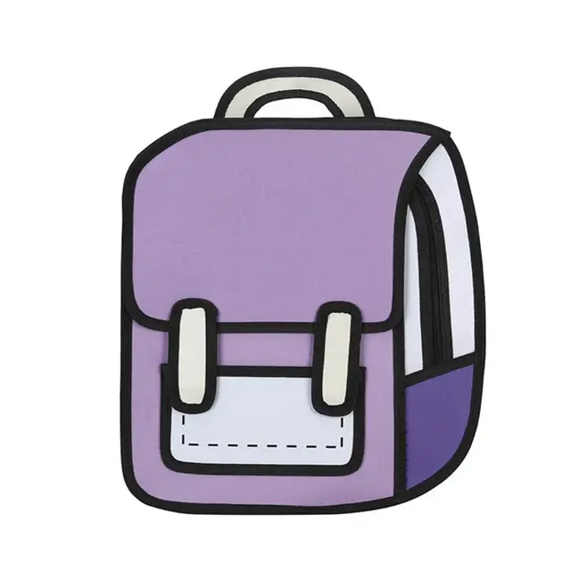Mochila Escolar Infantil Desenho 2D - Image 14