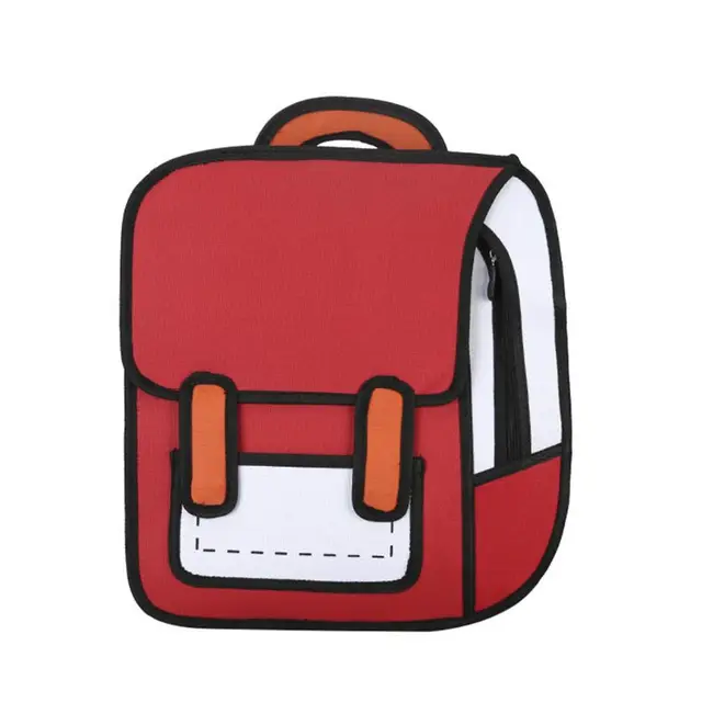 Mochila Escolar Infantil Desenho 2D - Image 15