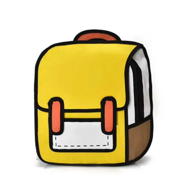 Mochila Escolar Infantil Desenho 2D - Image 16