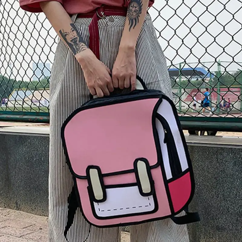 Mochila Escolar Infantil Desenho 2D - Image 5