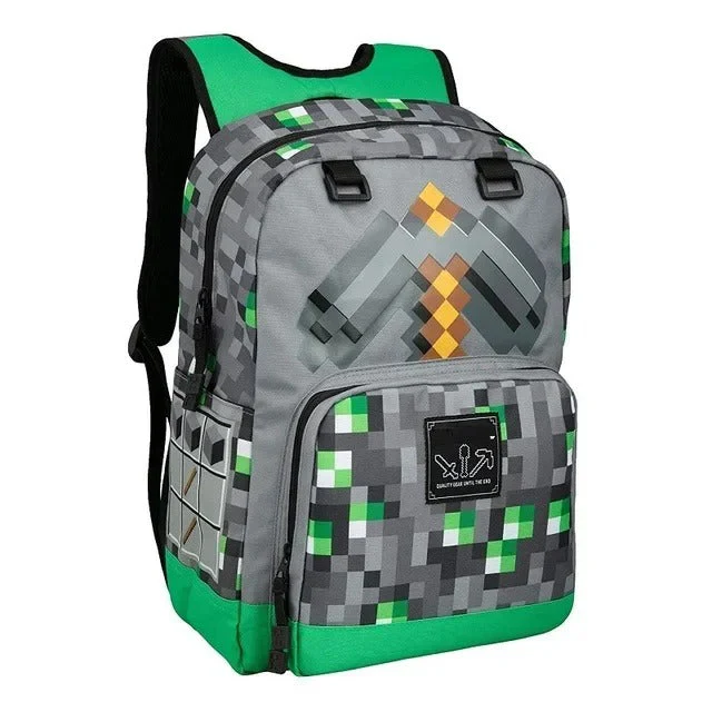 Mochila Escolar Infantil Minecraft - Image 5