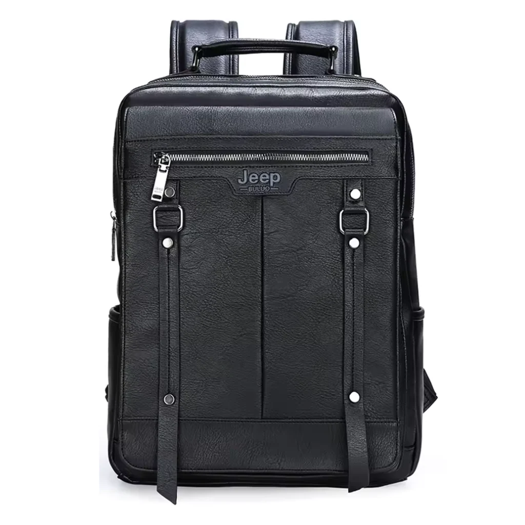 Mochila Executiva em Couro Jeep - Image 3