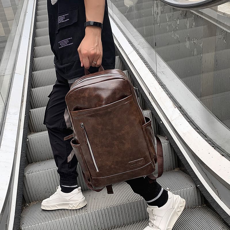 Mochila Executiva em Couro Urban - Image 4