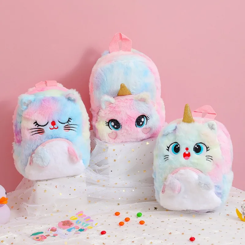 Mochila Infantil Gatinho de PelĂșcia - Image 2