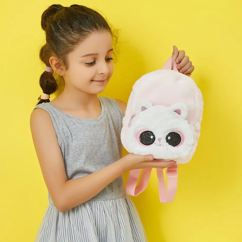 Mochila Infantil Gatinho de PelĂșcia - Image 3