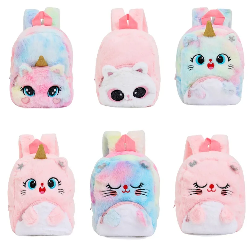 Mochila Infantil Gatinho de PelĂșcia - Image 5