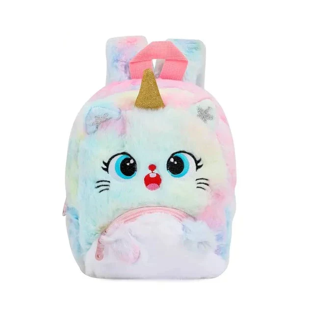 Mochila Infantil Gatinho de PelĂșcia - Image 8