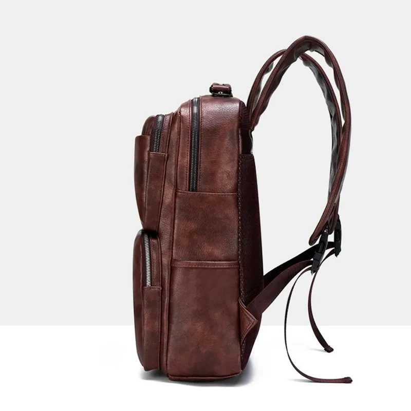 Mochila Jeep em Couro Nobre - Buluo Premium - Image 3