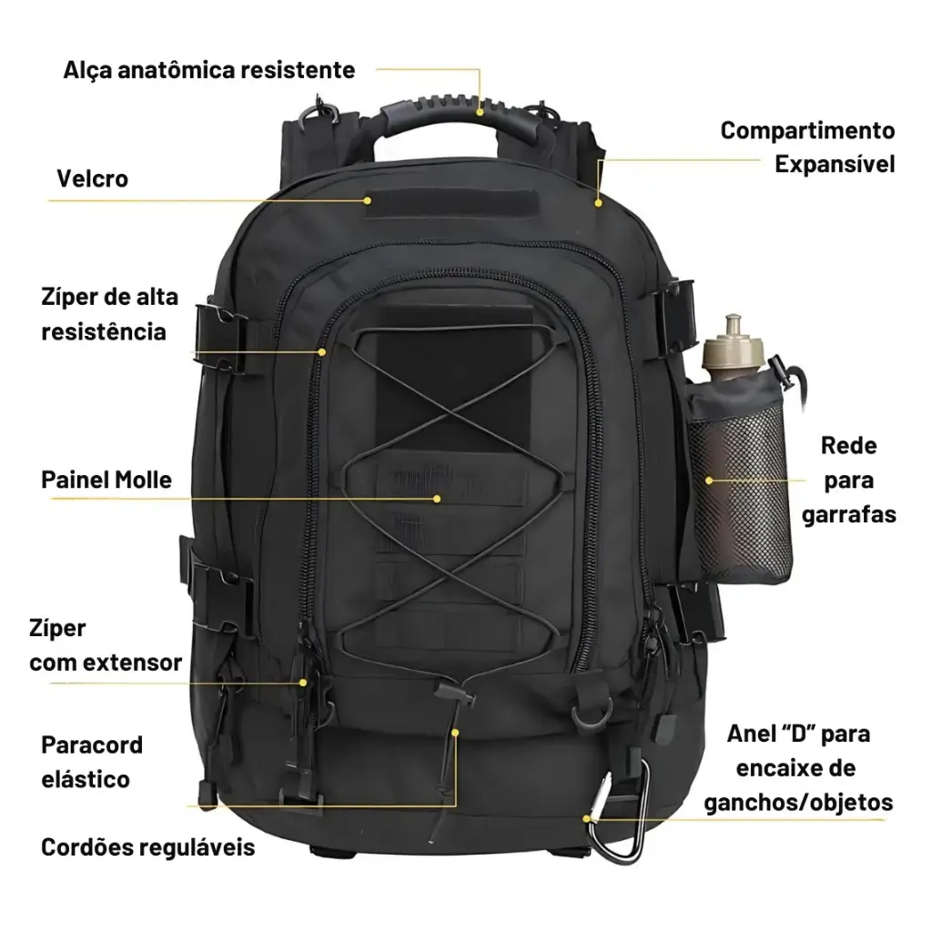 Mochila Tática 60 Litros Combat - Image 5