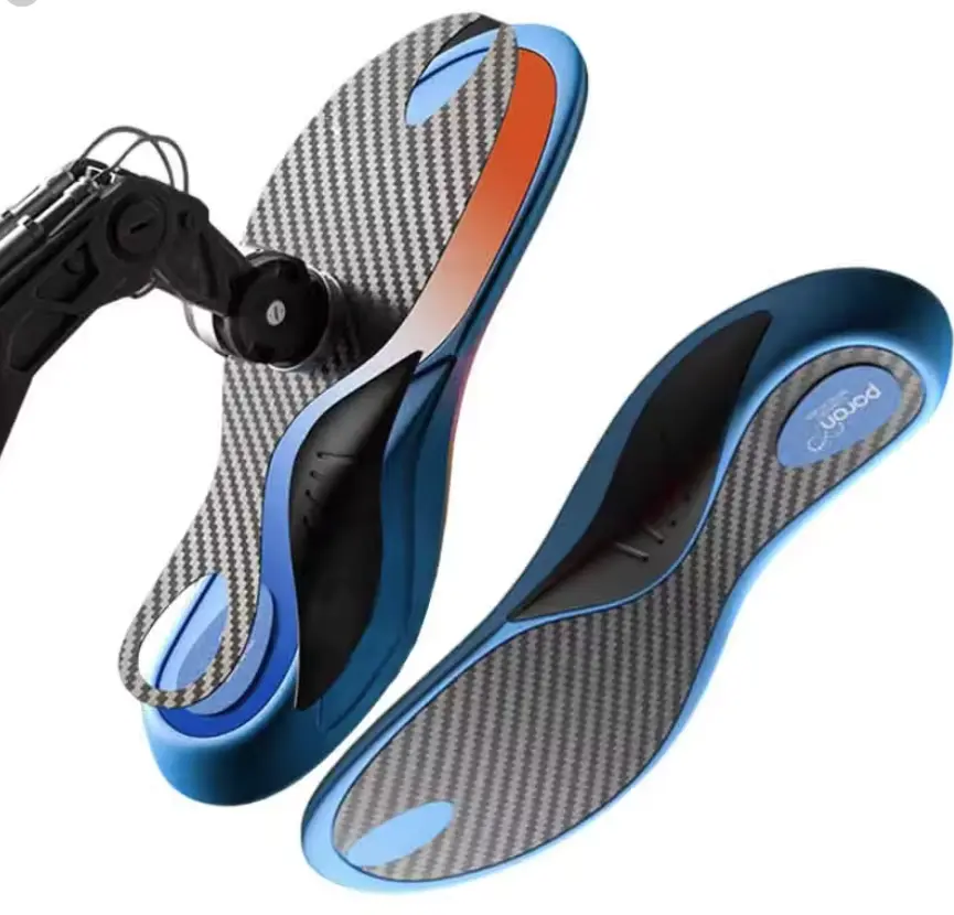 Palmilhas Ortopédicas com Fibra de Carbono | ELEVA Blue - Image 3