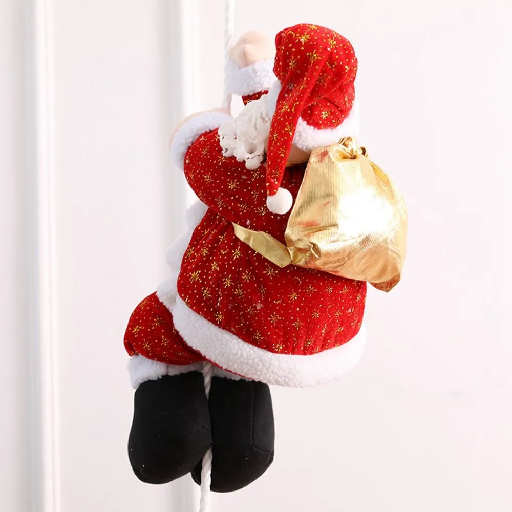 Papai Noel Escalando Decoração Natal - Image 3