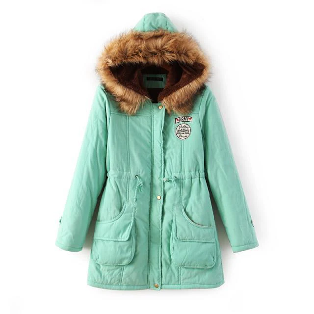 Parka Feminina Forrada com Pelo - Image 8