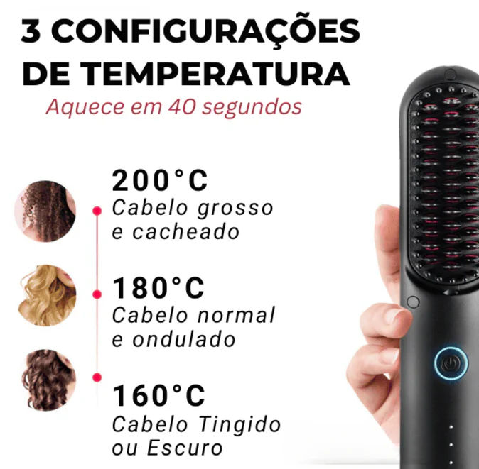 Pente Alisador Portátil UltraLiss - Conquiste o Brilho - Image 3