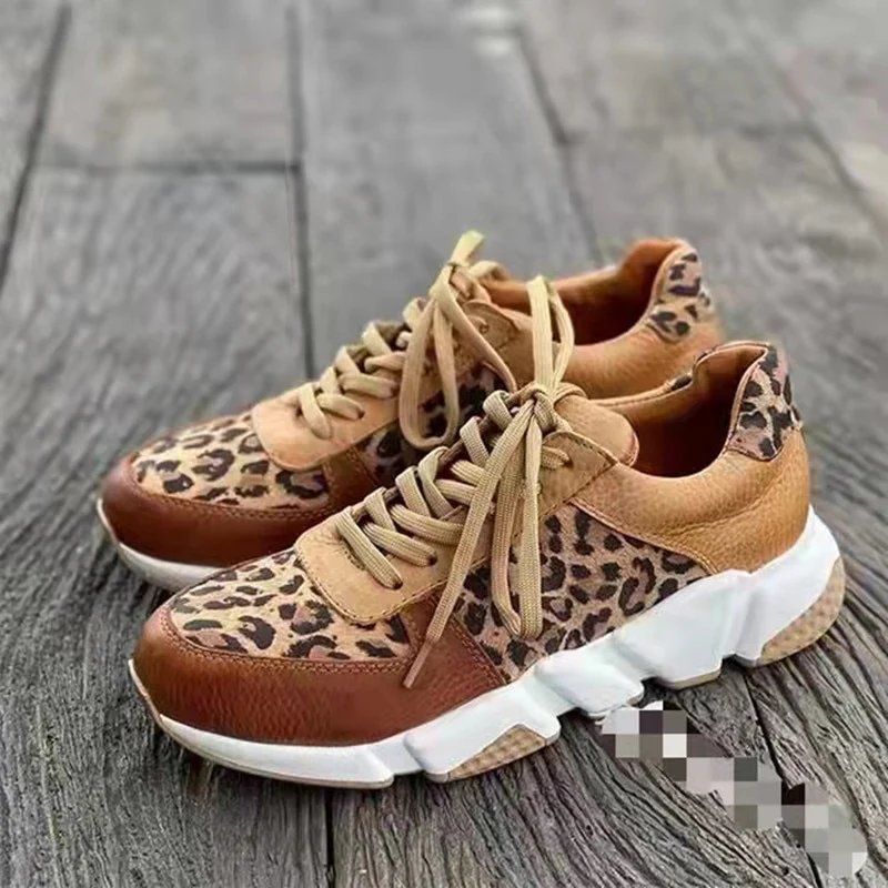 Tênis Feminino Casual Animal Print - Image 3