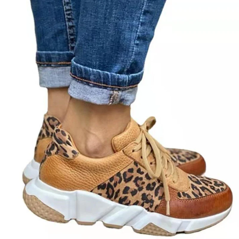 Tênis Feminino Casual Animal Print - Image 4