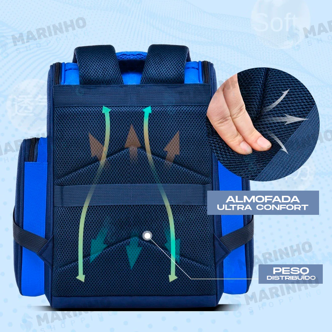 Mochila Pokemon Escolar Rodinha - Image 5