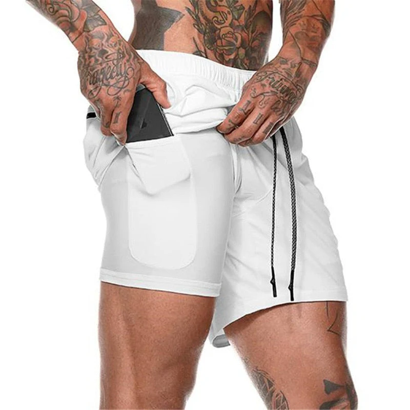 Shorts Dupla Camada com Bolso Interno | PowerFlex - Image 5