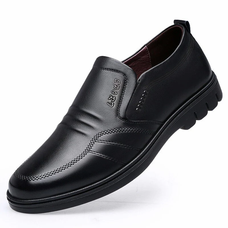 Sapato de Couro Impermeável Premium + Relógio Axis (Brinde) - Image 8