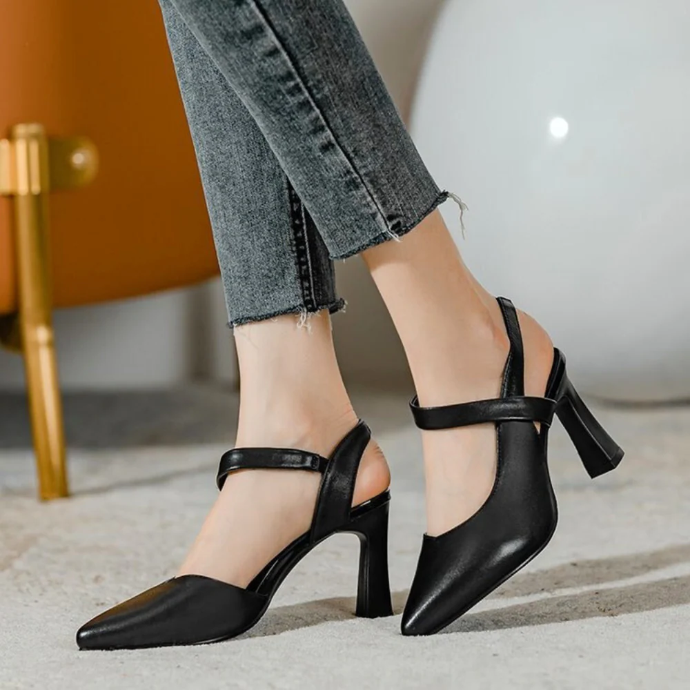 Scarpin Ortopédico Premium Nobre - Salto Bloco Confortável - Image 9