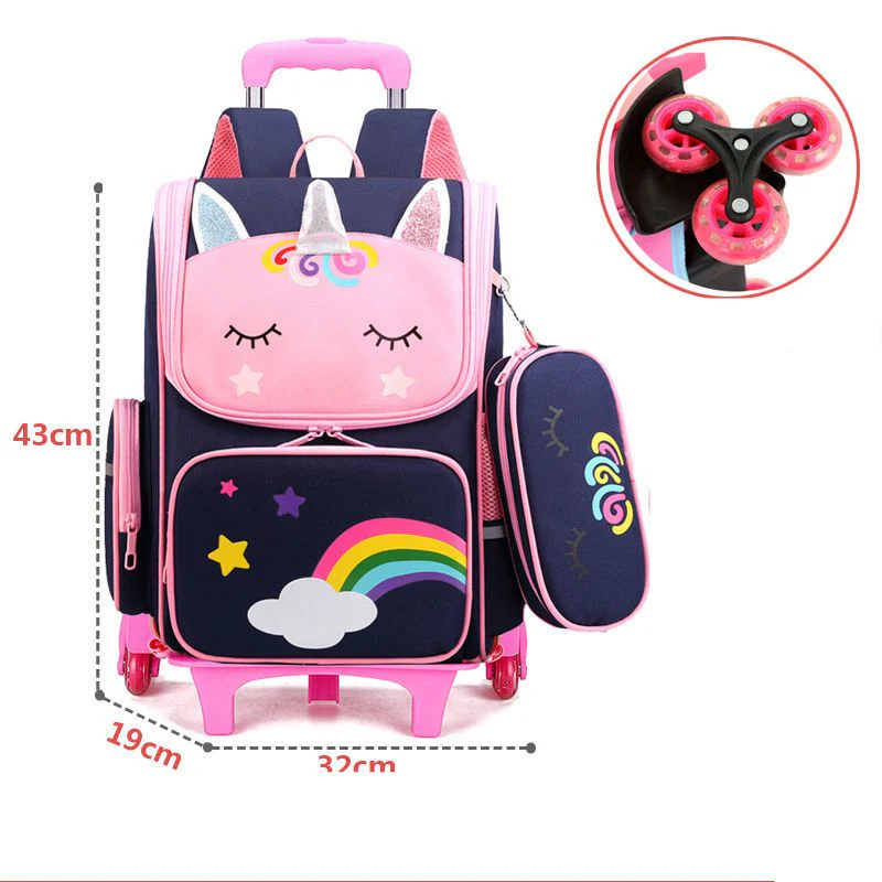 Mochila Escolar de Rodinha Infantil - Image 9