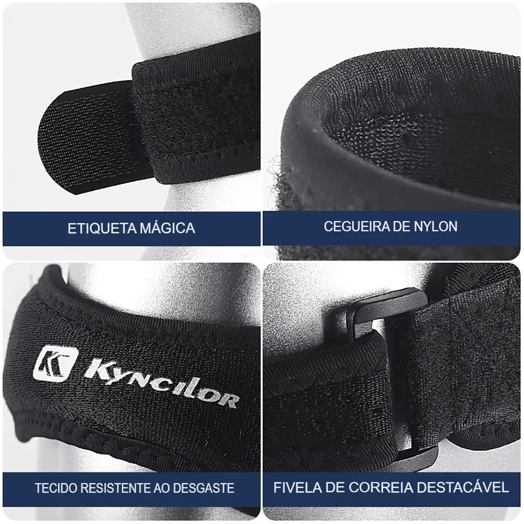 Suporte Patelar para Joelhos com Compressão Ajustável | Kyncilor Pro KneeGuard - Image 8
