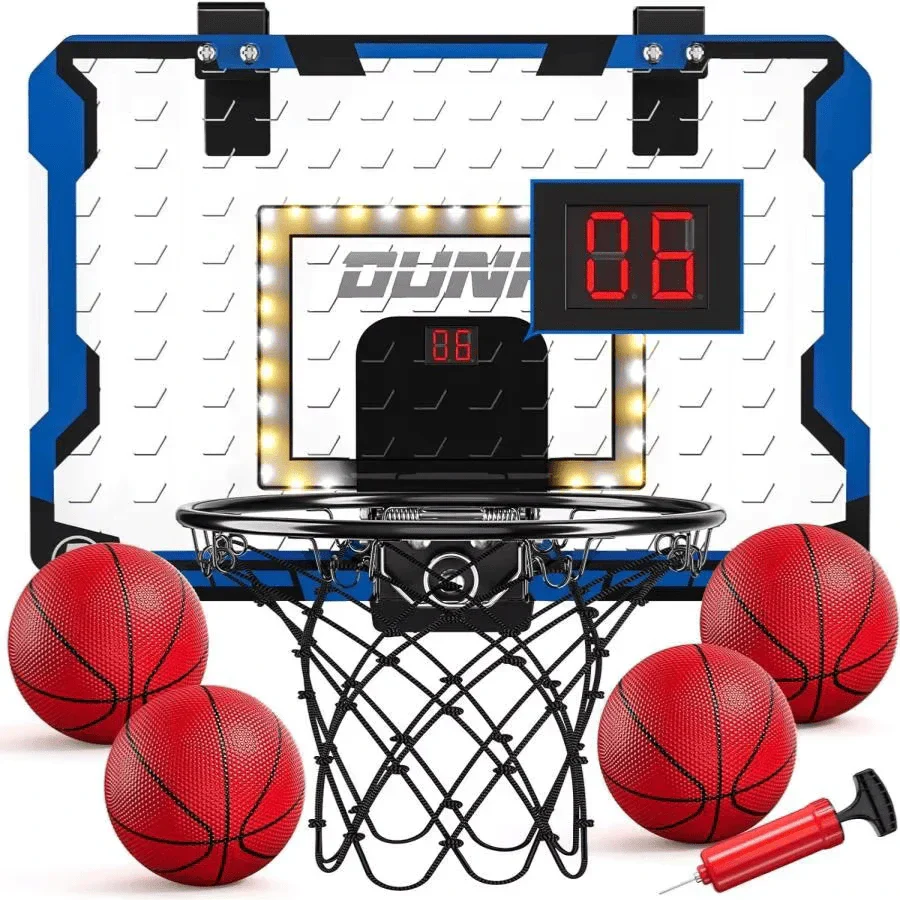 Tabela de Basquete e Aro Retrátil | Mini Pro Hoop Dunk
