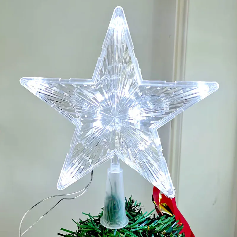 Topo Árvore de Natal Formato Estrela Luz de LED - Image 4