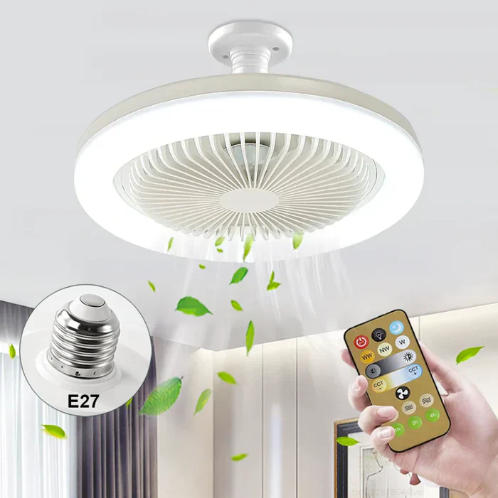 Ventilador De Teto Com Lâmpada 2 em 1 - Image 3
